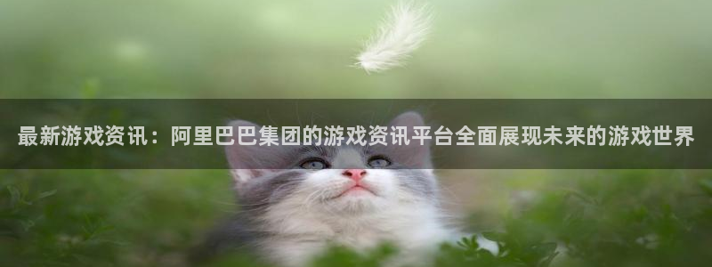 辉达娱乐网页版地址：最新游戏资讯：阿里巴巴集团的游戏资讯平台