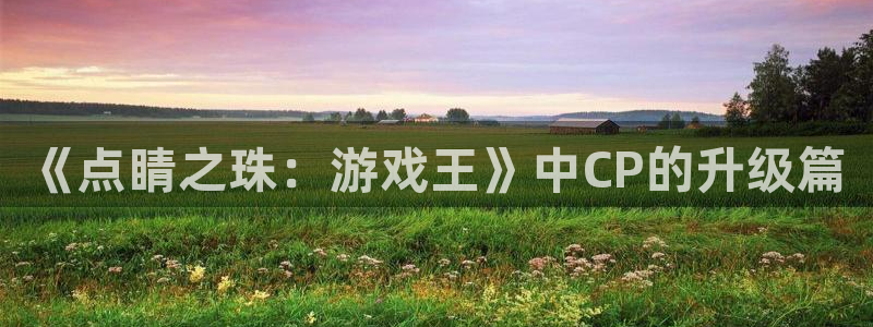 辉达娱乐下载：《点睛之珠：游戏王》中CP的升级篇
