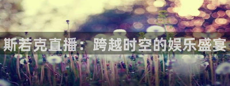 足球178直播在线直播观看免费：斯若克直播：跨越时空的娱乐盛宴